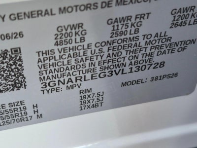2027 Chevrolet Equinox RS