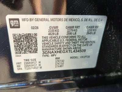 2026 Chevrolet Equinox LT