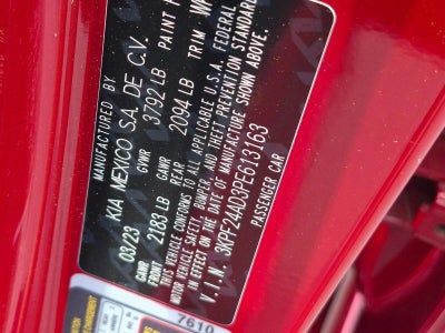 2023 Kia Forte LXS