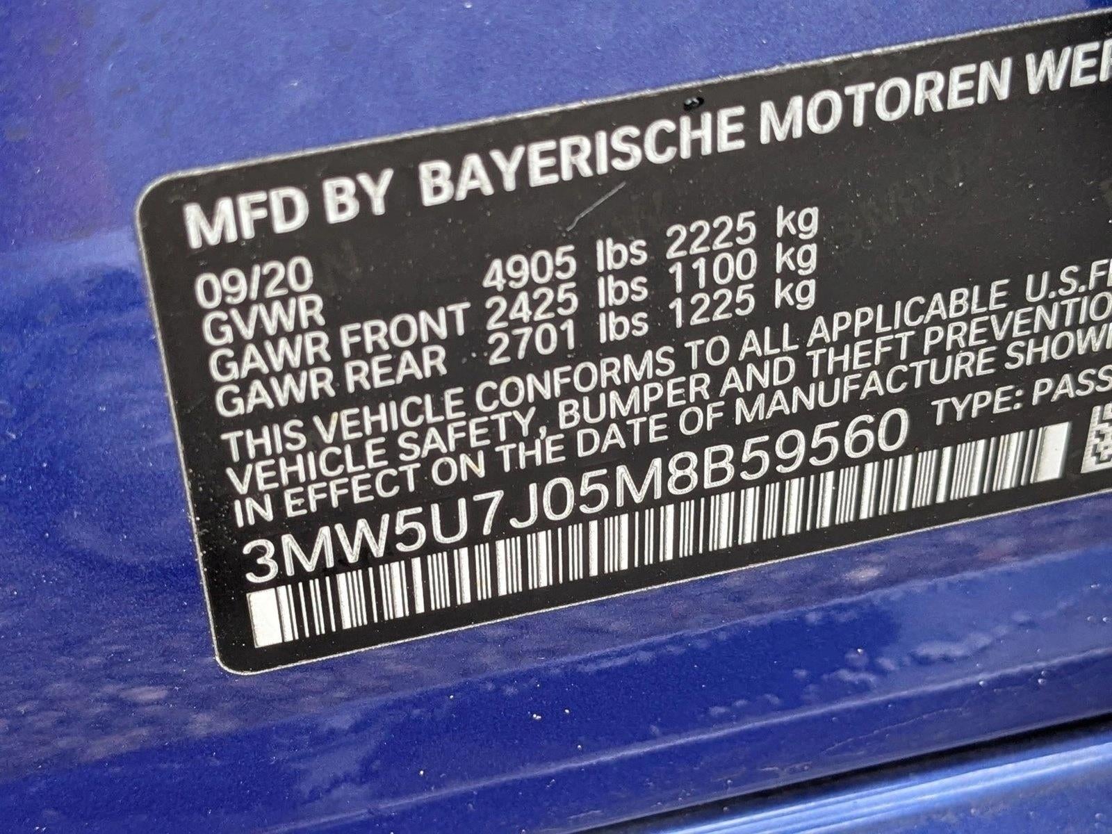 2021 BMW 3 Series M340i