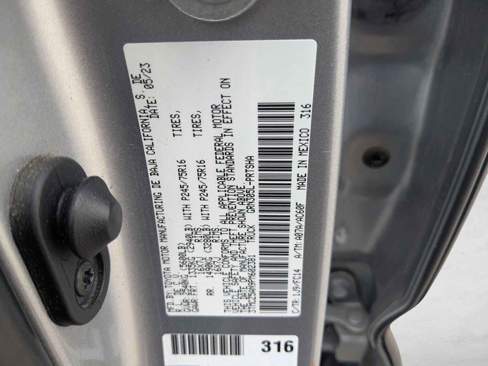 2023 Toyota Tacoma 4WD SR