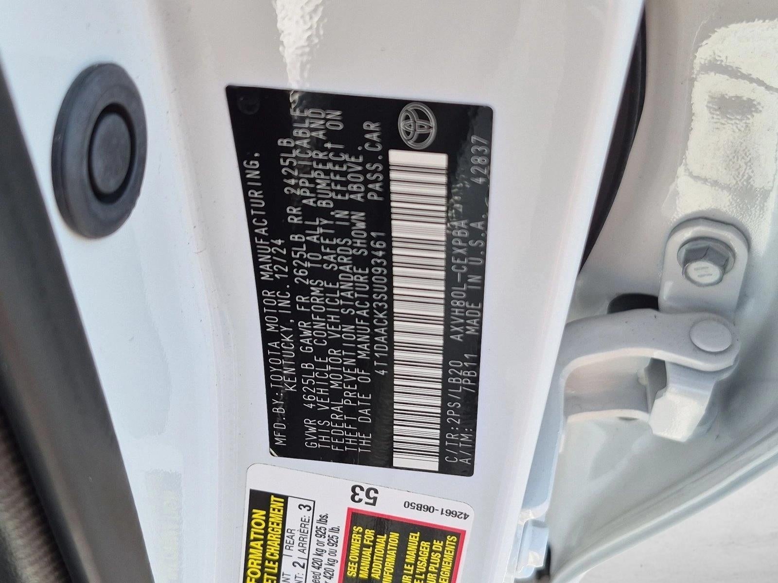 2025 Toyota Camry XSE