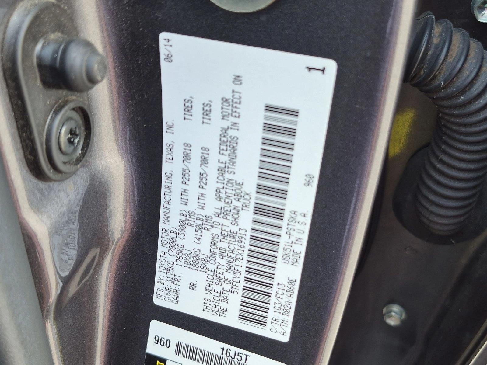 2014 Toyota Tundra 2WD Truck SR5