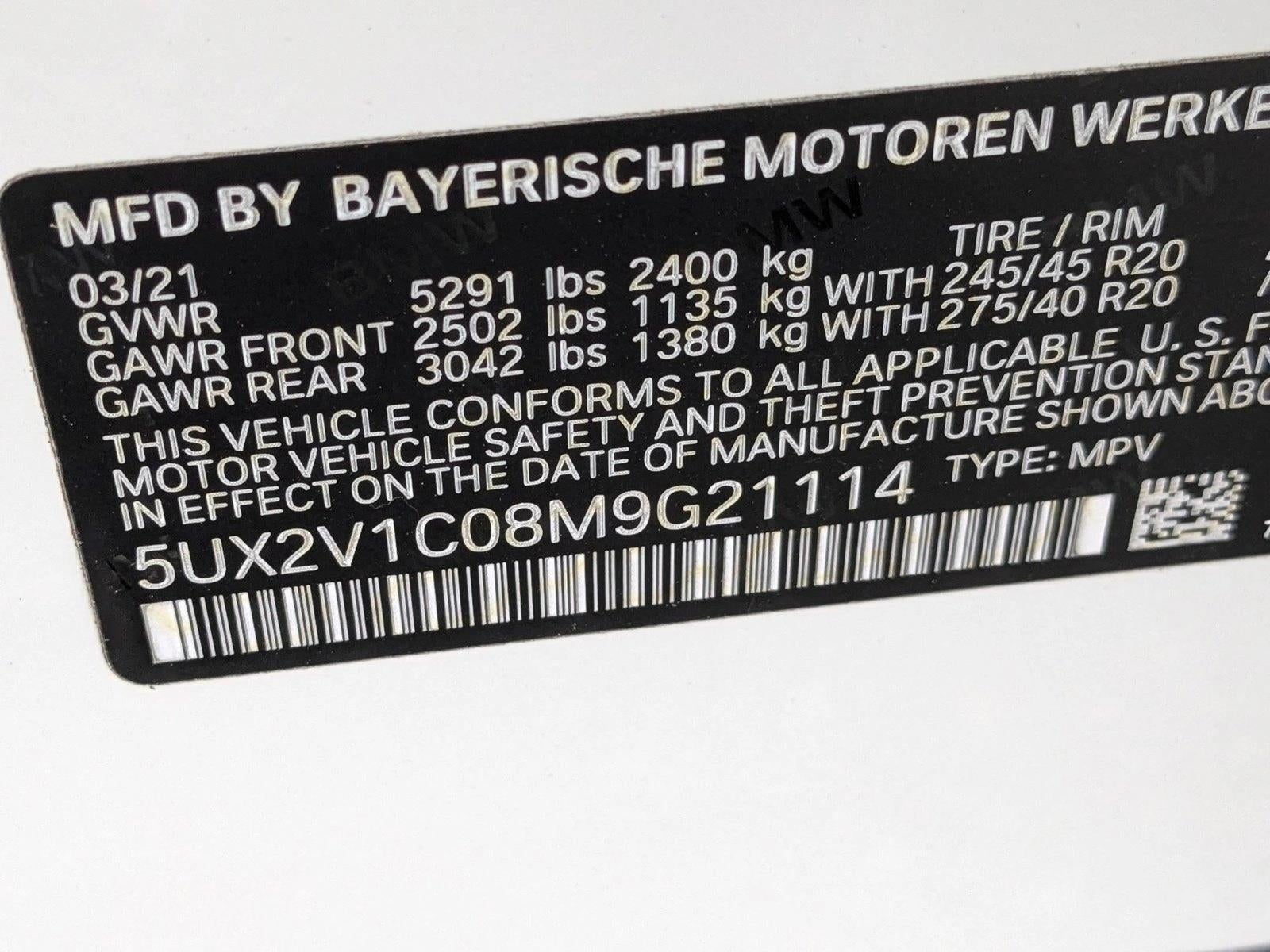 2021 BMW X4 xDrive30i