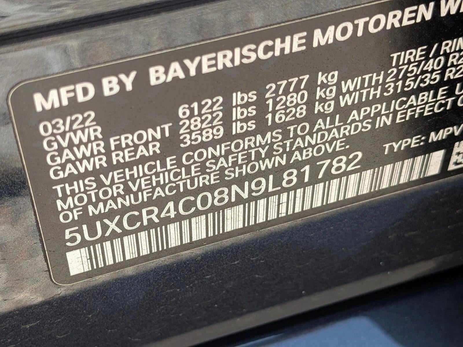 2022 BMW X5 sDrive40i