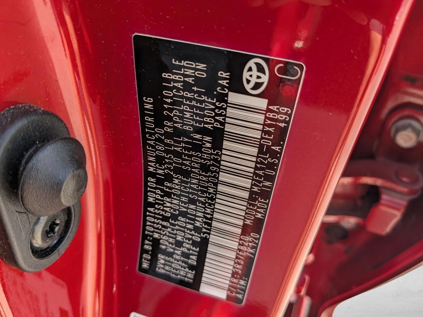 2021 Toyota Corolla XSE