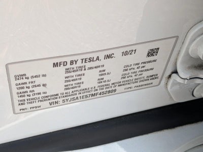 2021 Tesla Model S Long Range