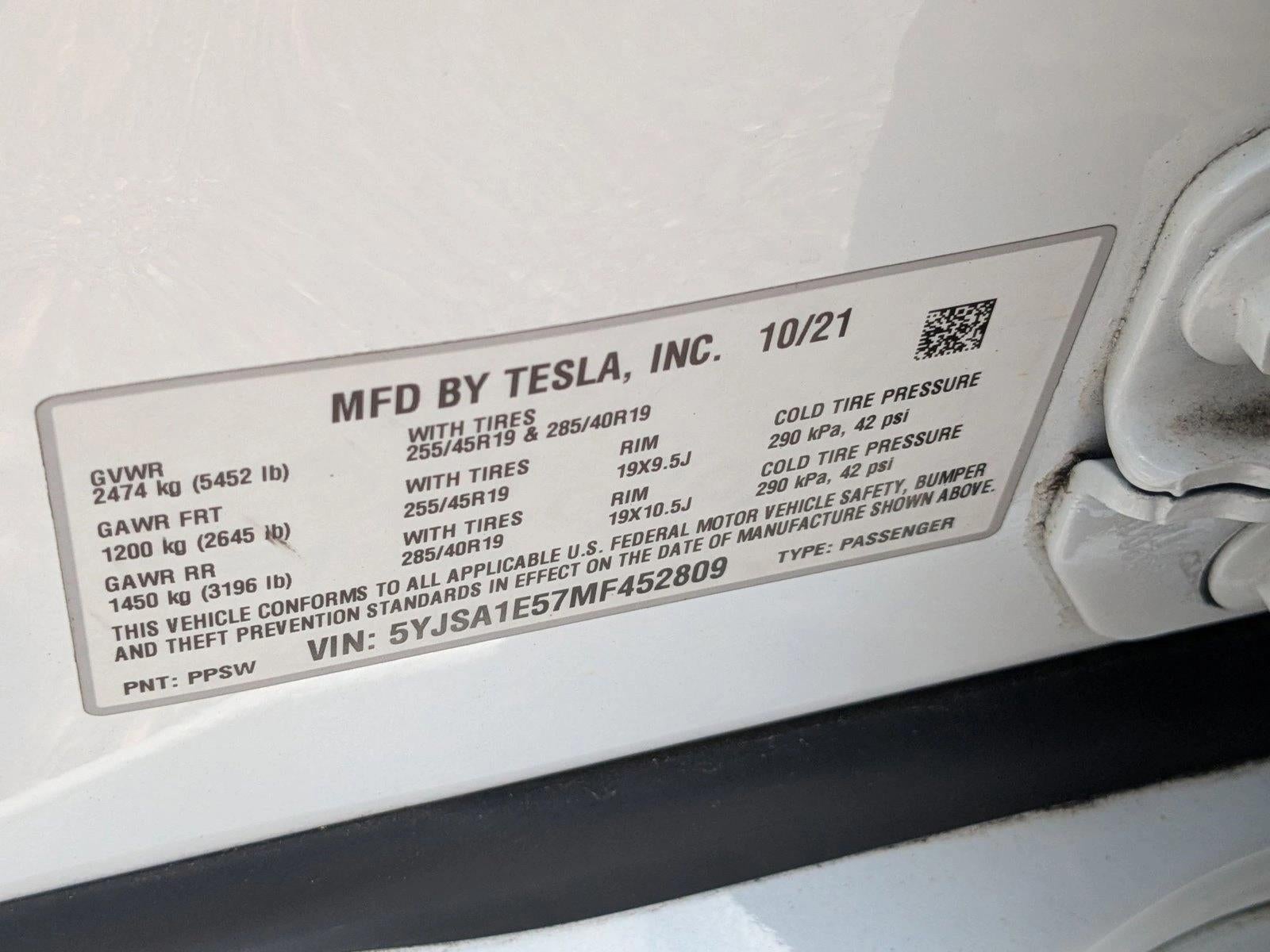 2021 Tesla Model S Long Range