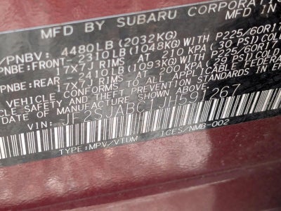 2018 Subaru Forester Base