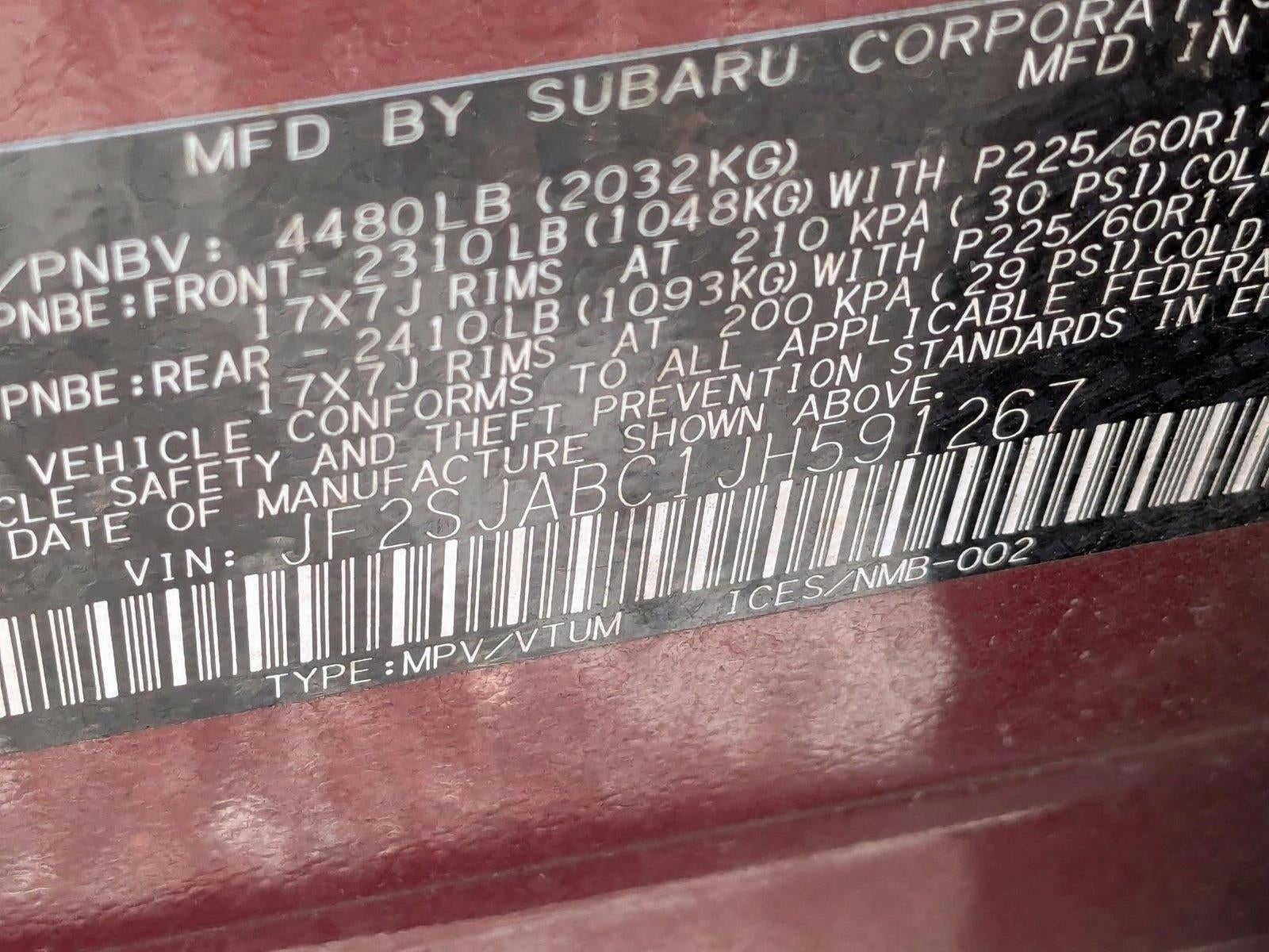 2018 Subaru Forester Base
