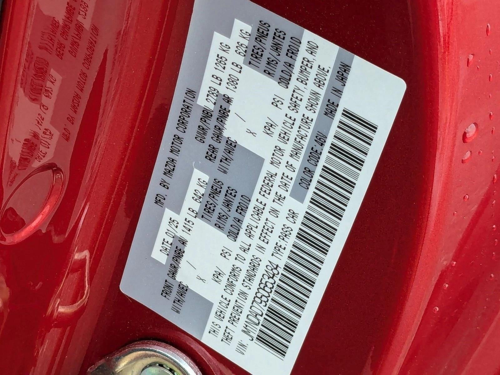 2025 Mazda Mazda MX-5 Miata Grand Touring