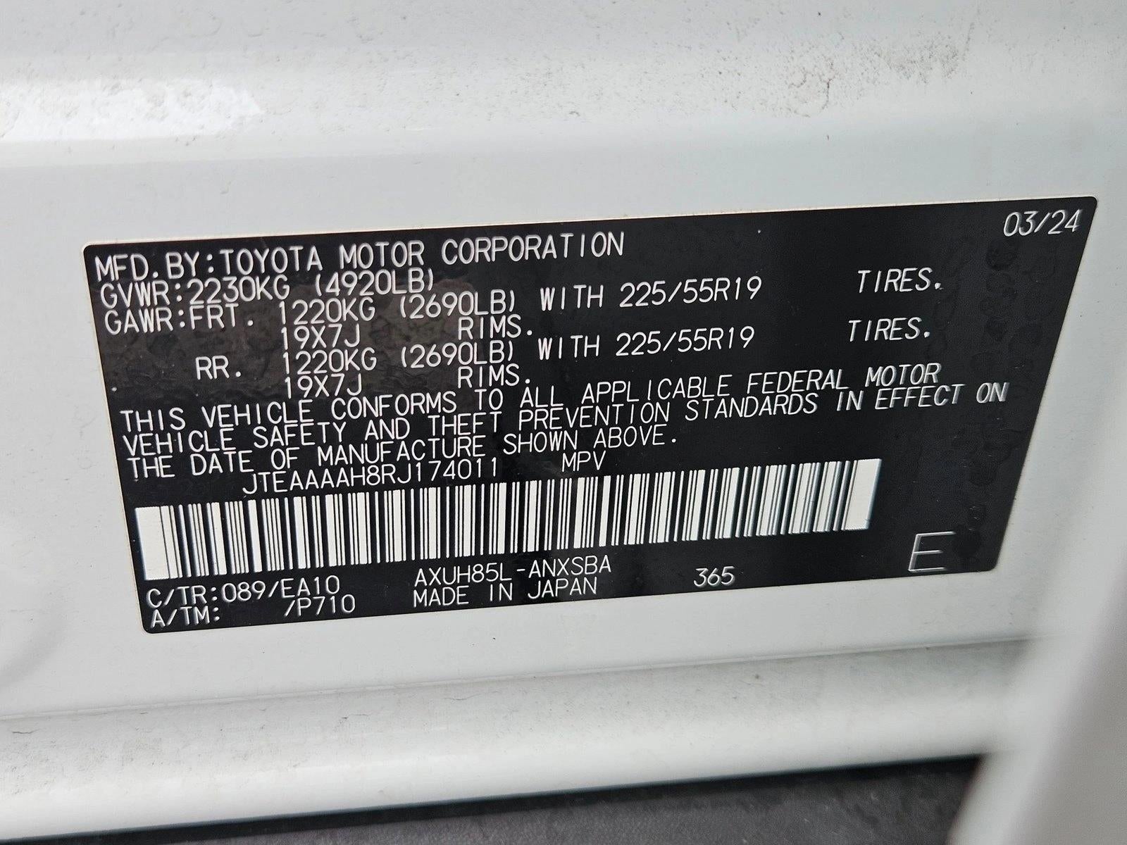 2024 Toyota Venza LE