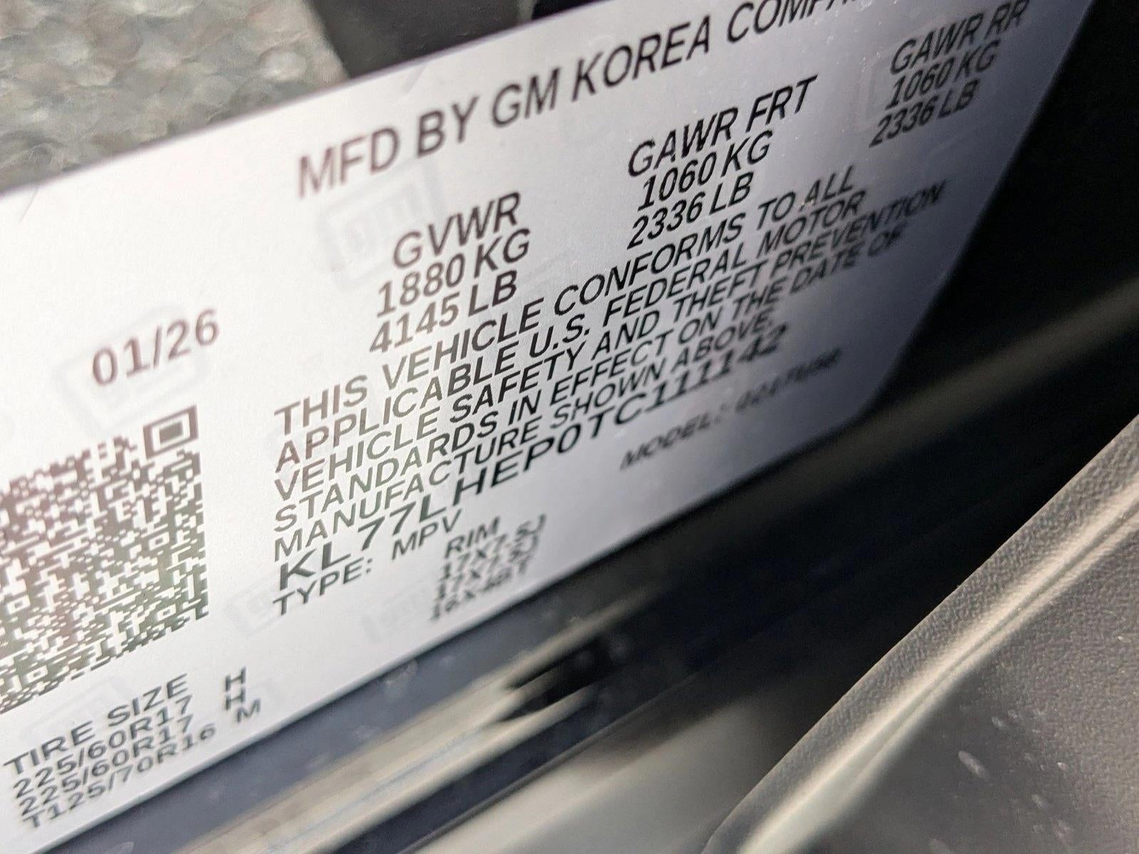 2026 Chevrolet Trax LT