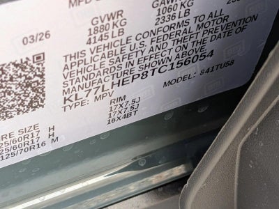 2026 Chevrolet Trax LT
