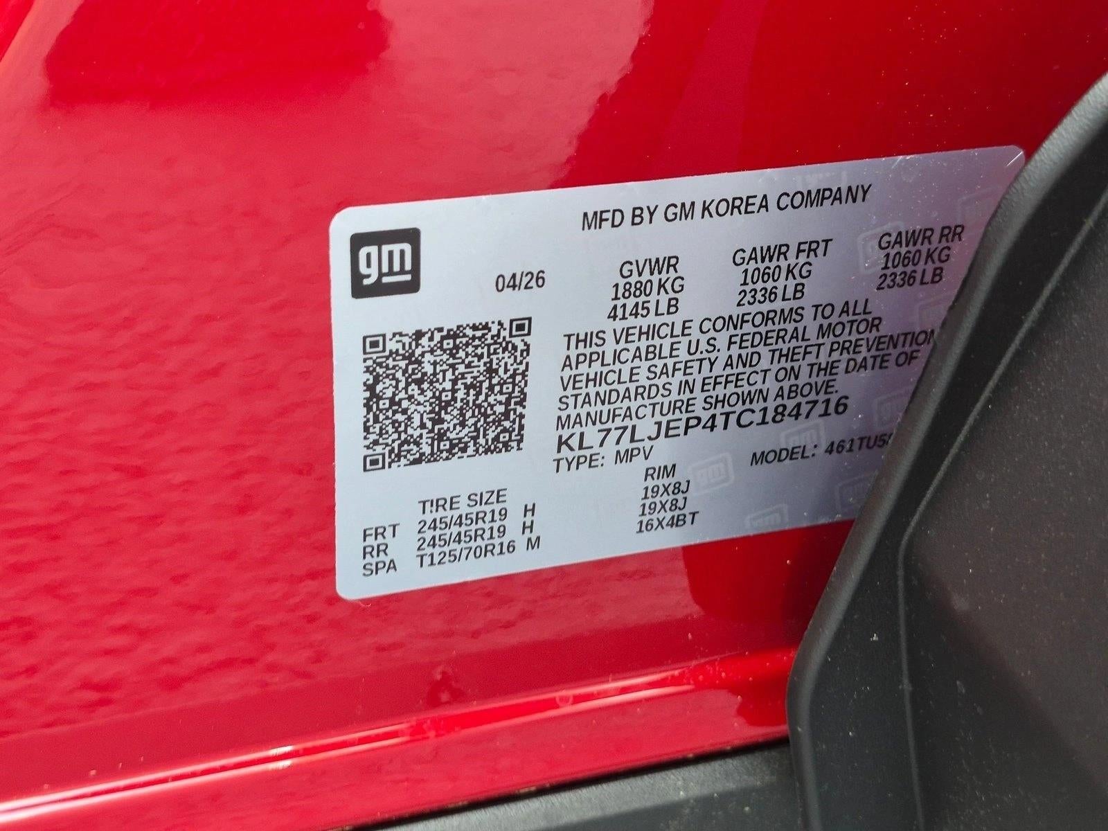 2026 Chevrolet Trax 2RS