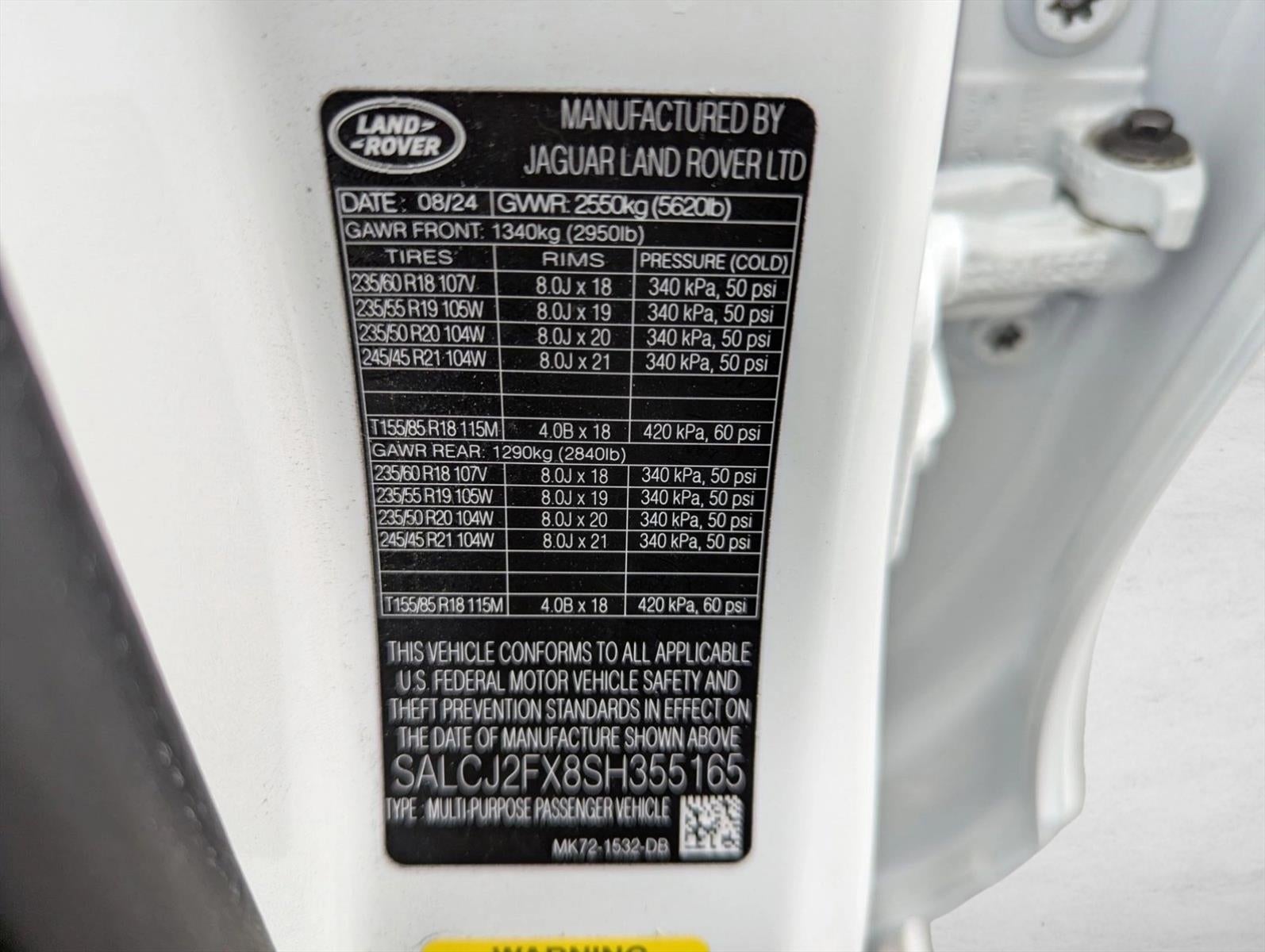 2025 Land Rover Discovery Sport S