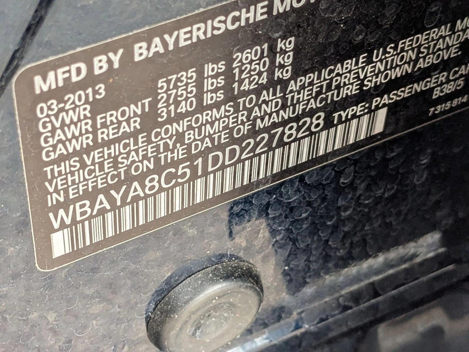 2013 BMW 750i 750i
