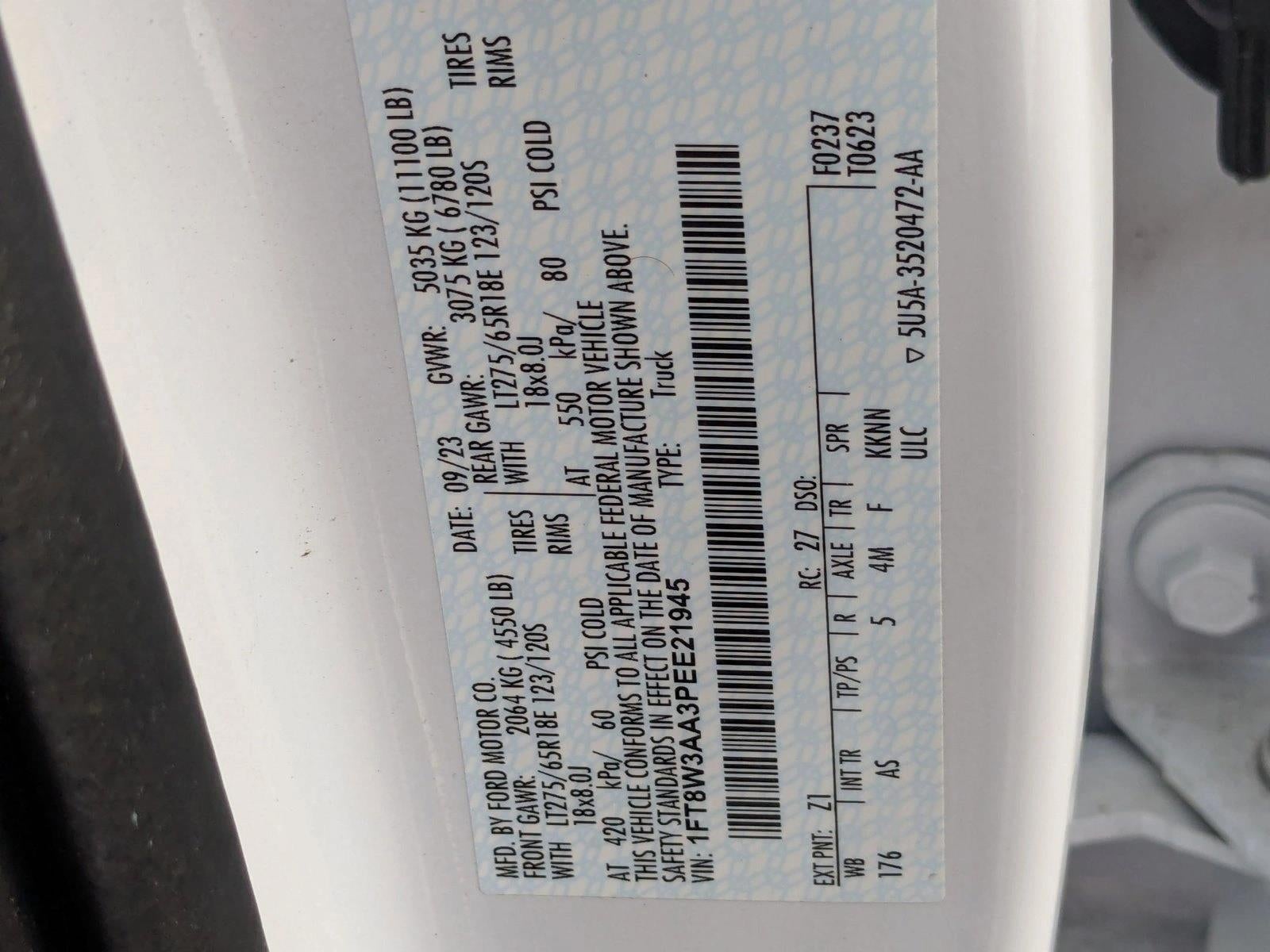 2023 Ford Super Duty F-350 SRW XL