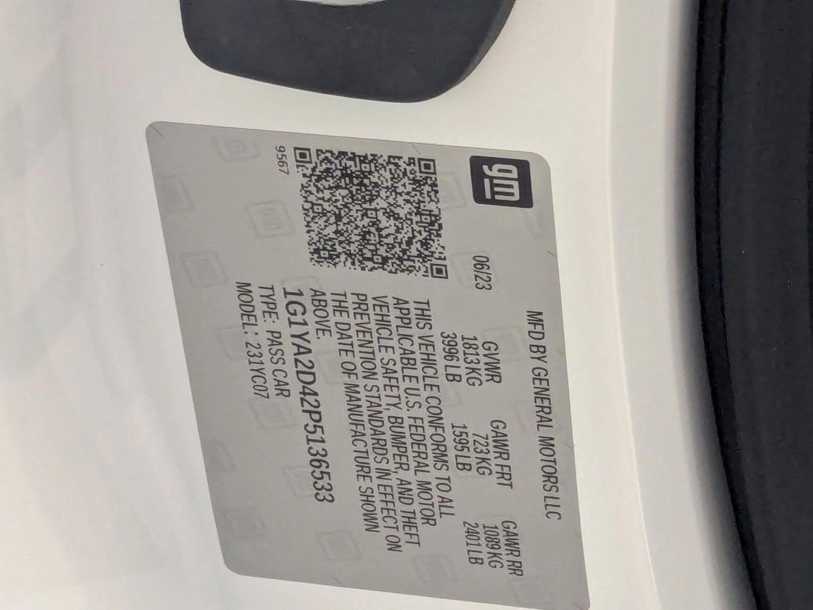 2023 Chevrolet Corvette Stingray 1LT