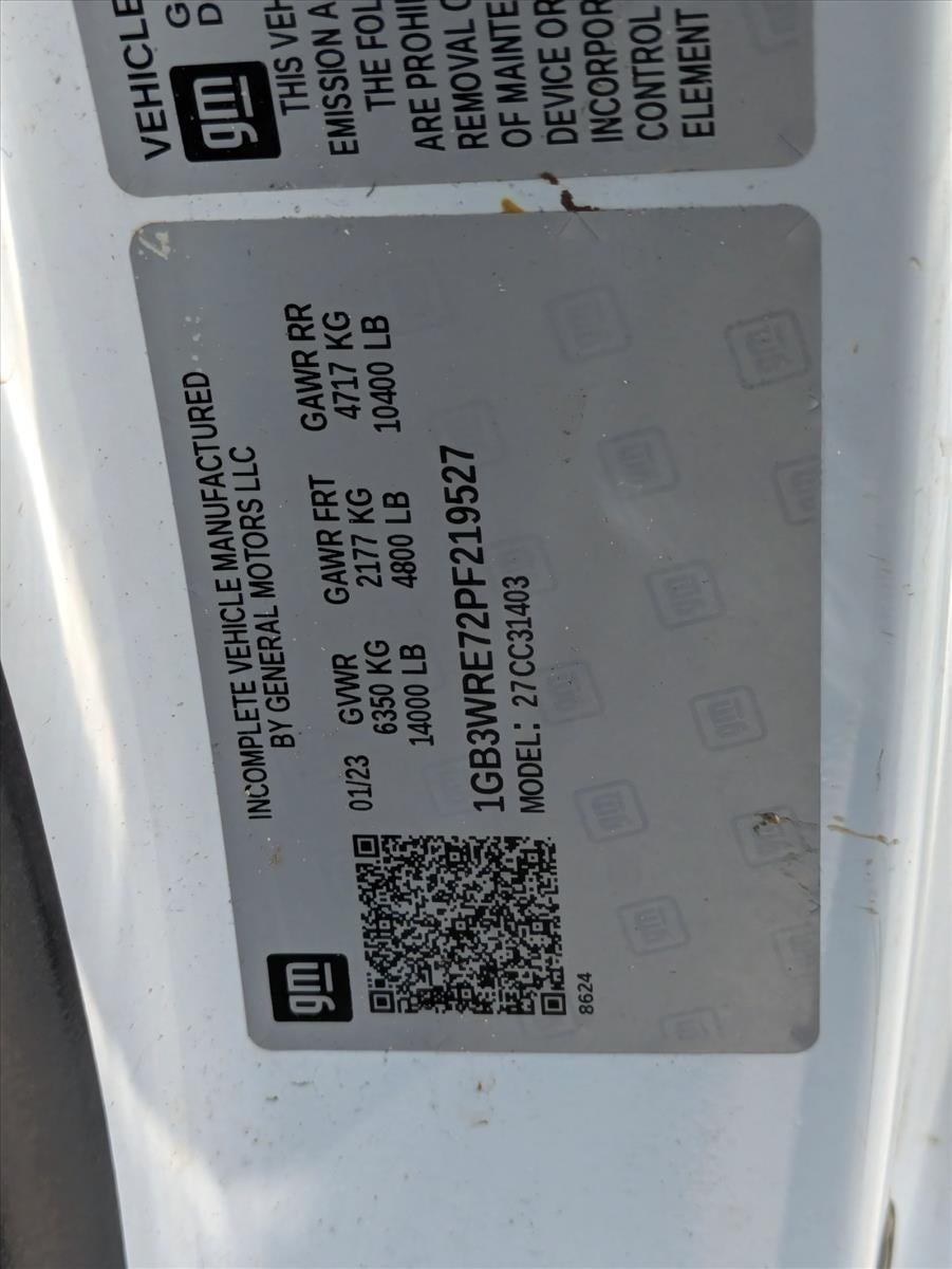 2023 Chevrolet Silverado 3500 HD Chassis Cab Work Truck