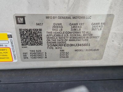 2017 Chevrolet Traverse LS