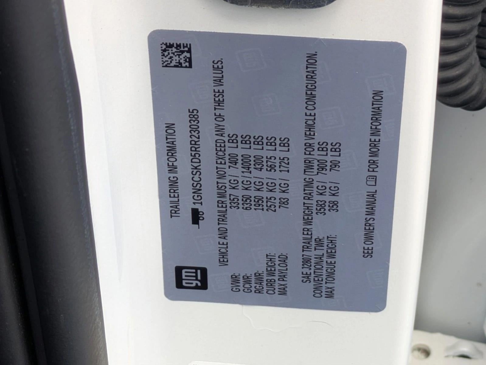 2024 Chevrolet Tahoe Base