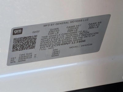 2022 Cadillac XT4 Premium Luxury