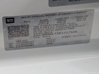 2023 Chevrolet Silverado 2500 HD Custom