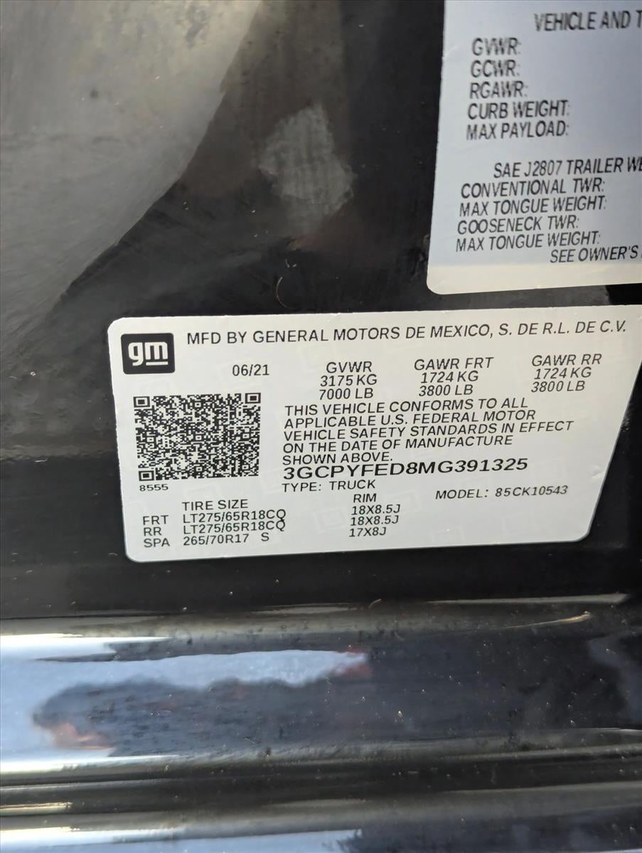 2021 Chevrolet Silverado 1500 LT Trail Boss