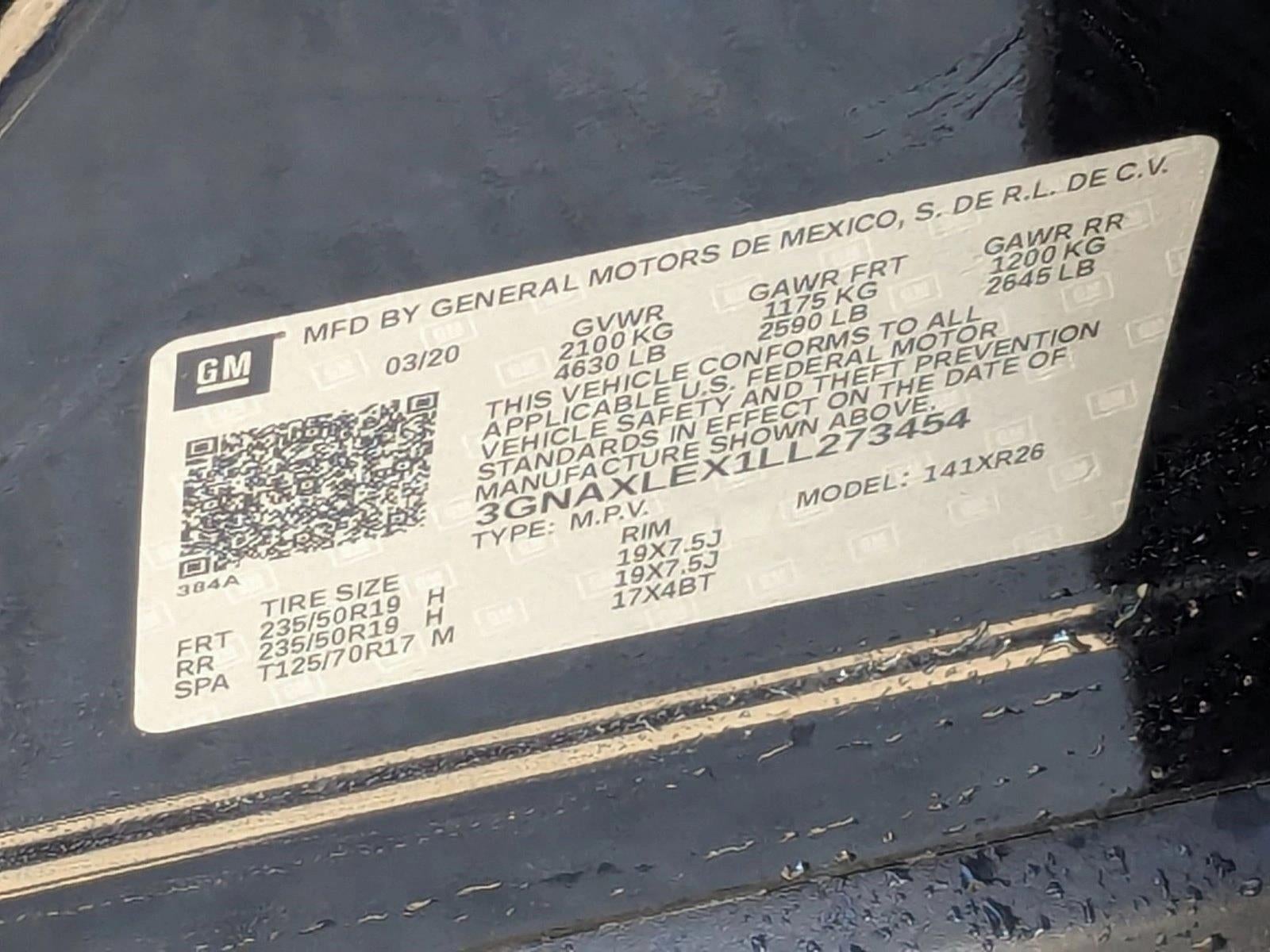 2020 Chevrolet Equinox LT