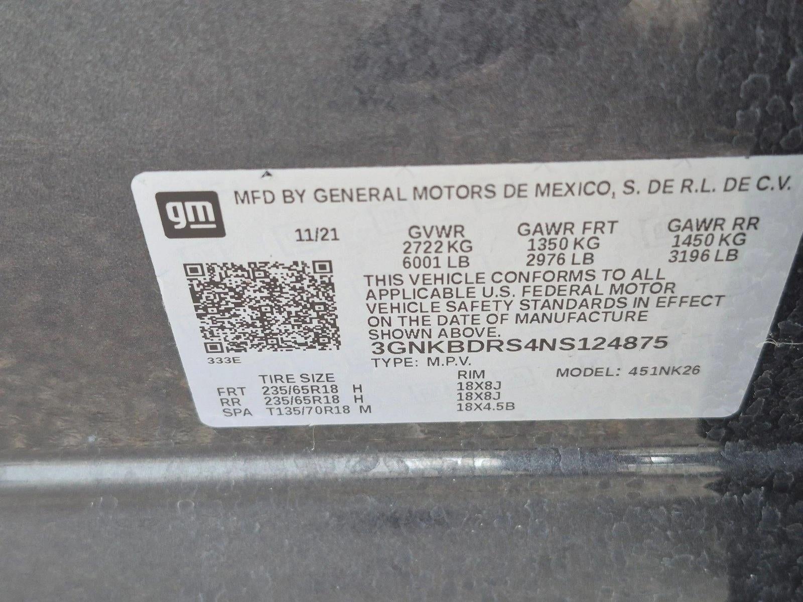 2022 Chevrolet Blazer 3LT