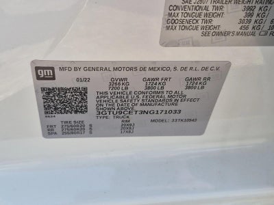 2022 GMC Sierra 1500 Limited Elevation