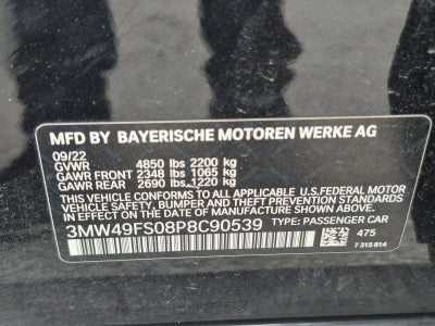 2023 BMW M340i M340i