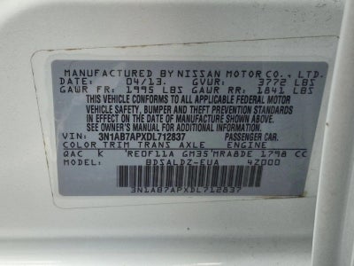 2013 Nissan Sentra SV