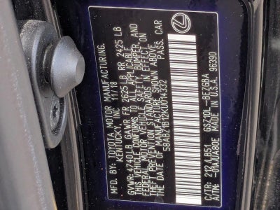 2019 Lexus ES ES 350