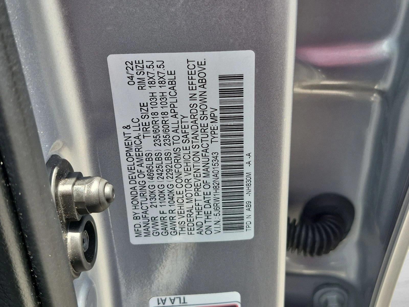 2022 Honda CR-V 2WD EX-L
