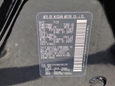 2022 Nissan Armada SV