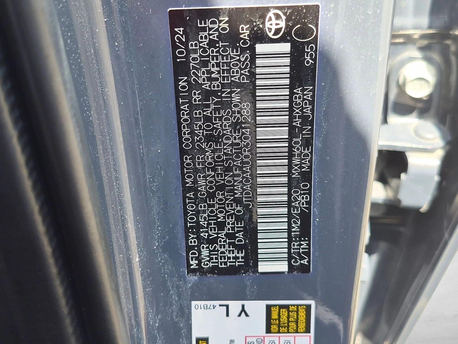 2024 Toyota Prius XLE