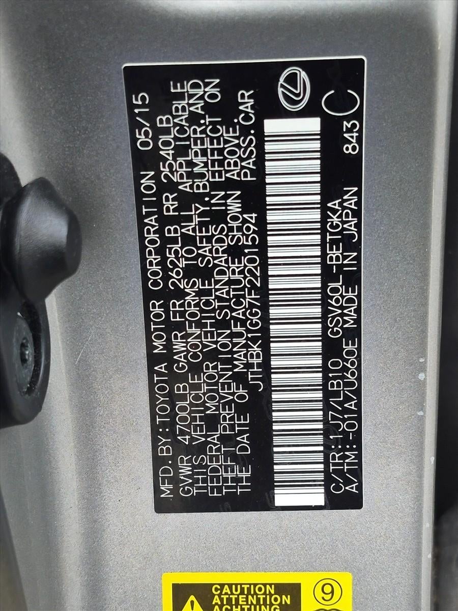 2015 Lexus ES 350 