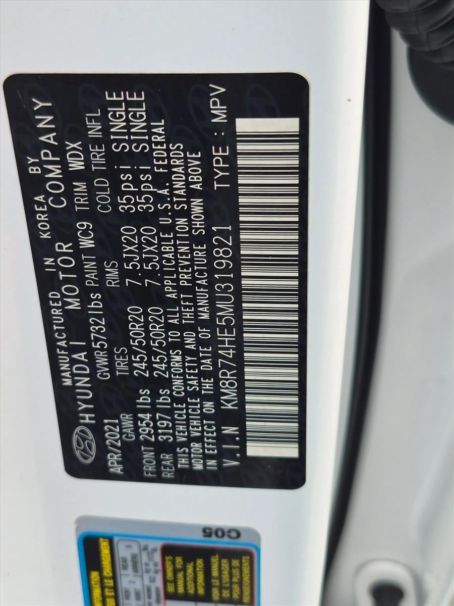2021 Hyundai Palisade Calligraphy