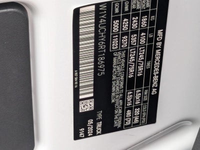 2024 Mercedes-Benz eSprinter Cargo Van Base