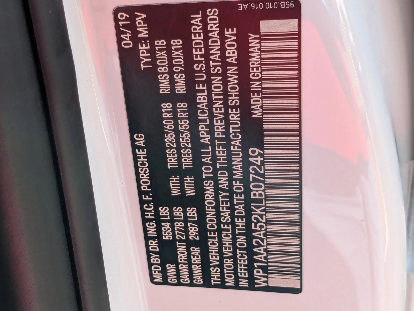 2019 Porsche Macan Base