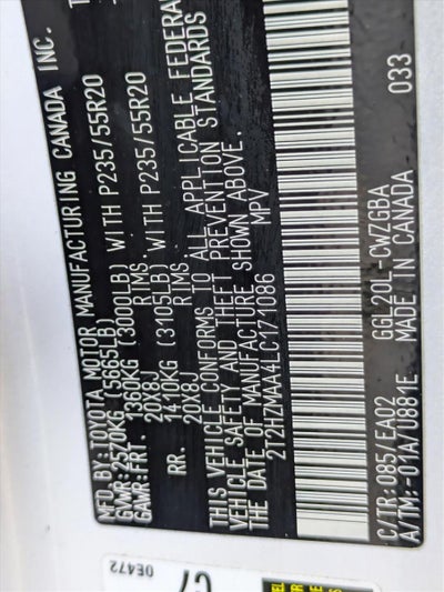 2020 Lexus RX 350 FWD