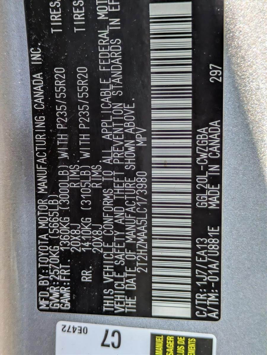 2020 Lexus RX 350 FWD