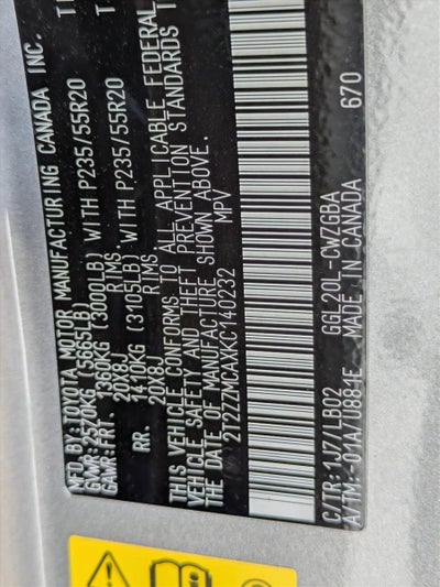 2019 Lexus RX 350 FWD