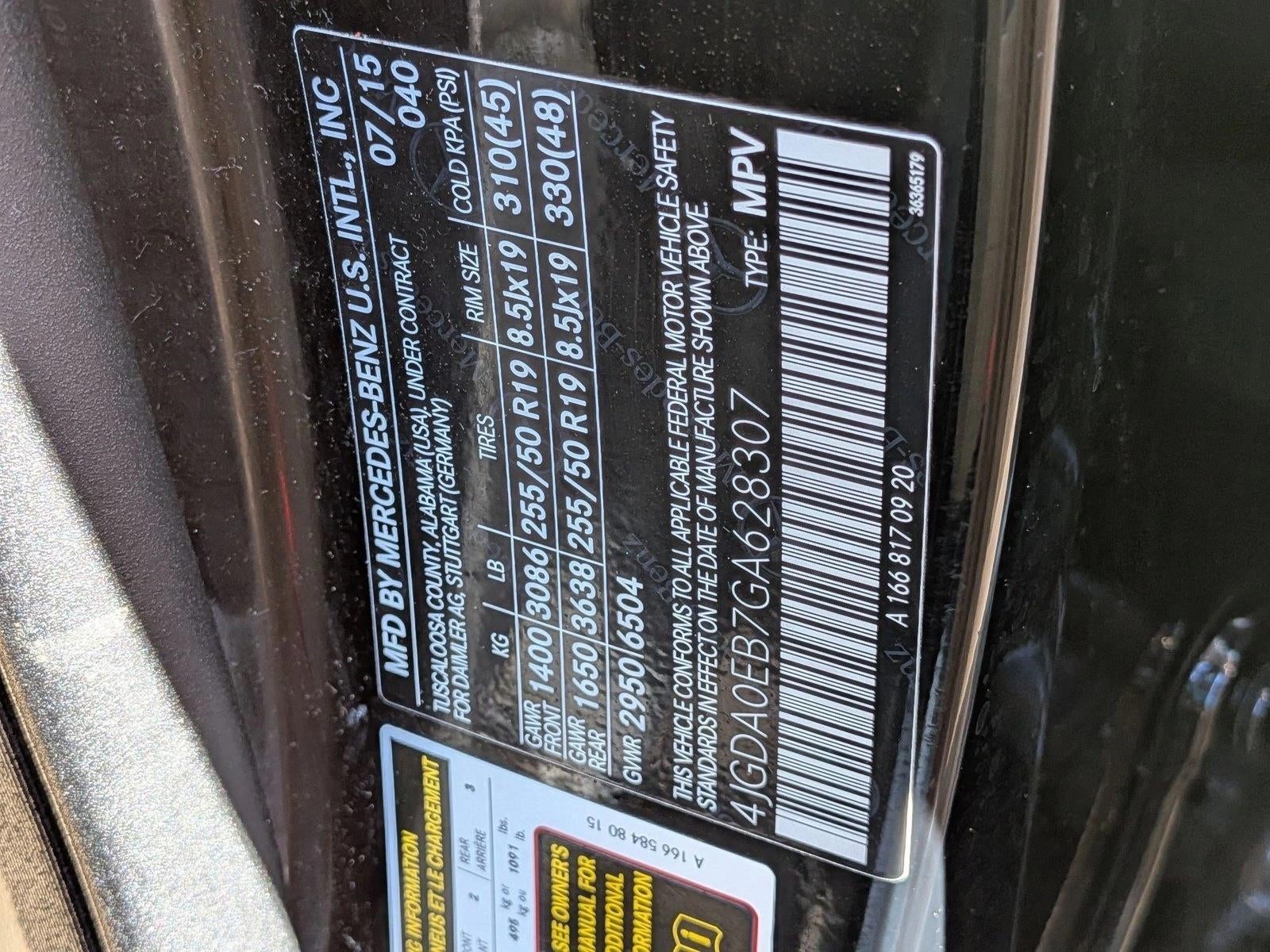 2016 Mercedes-Benz GLE GLE 300d 4MATIC® SUV