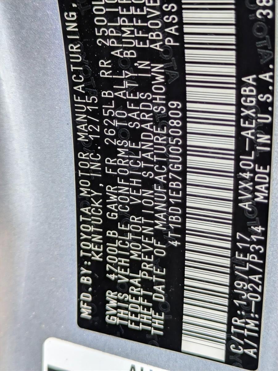 2016 Toyota Avalon Hybrid 4dr Sdn XLE Premium (Natl)