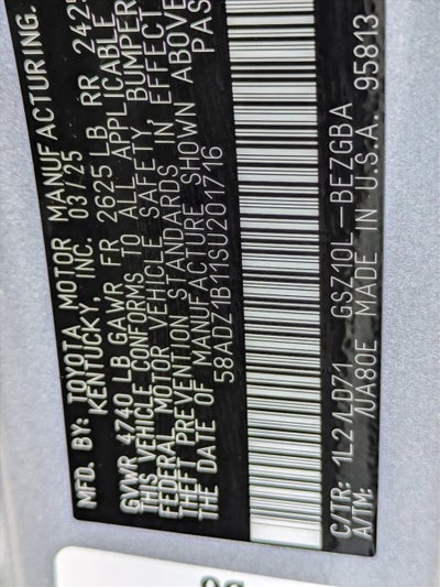 2025 Lexus ES 350 FWD