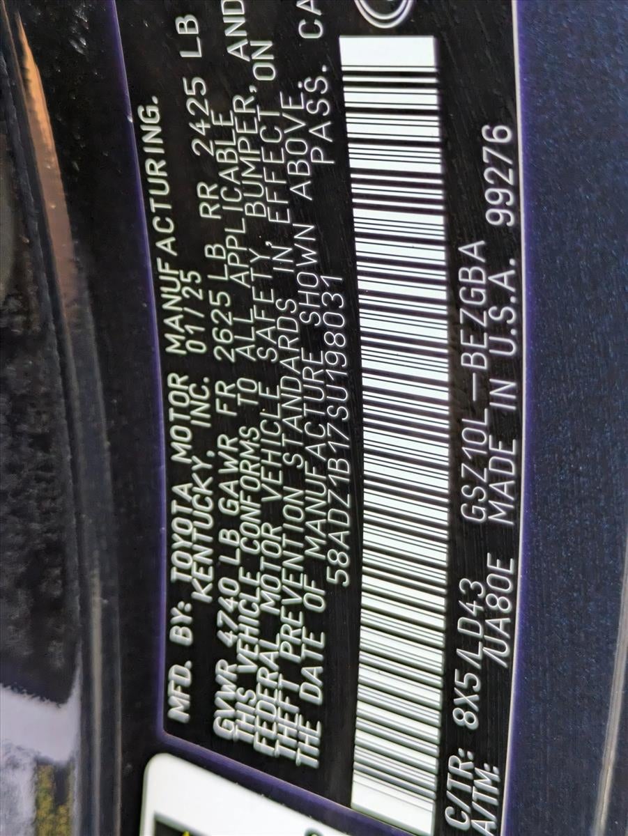 2025 Lexus ES 350 FWD