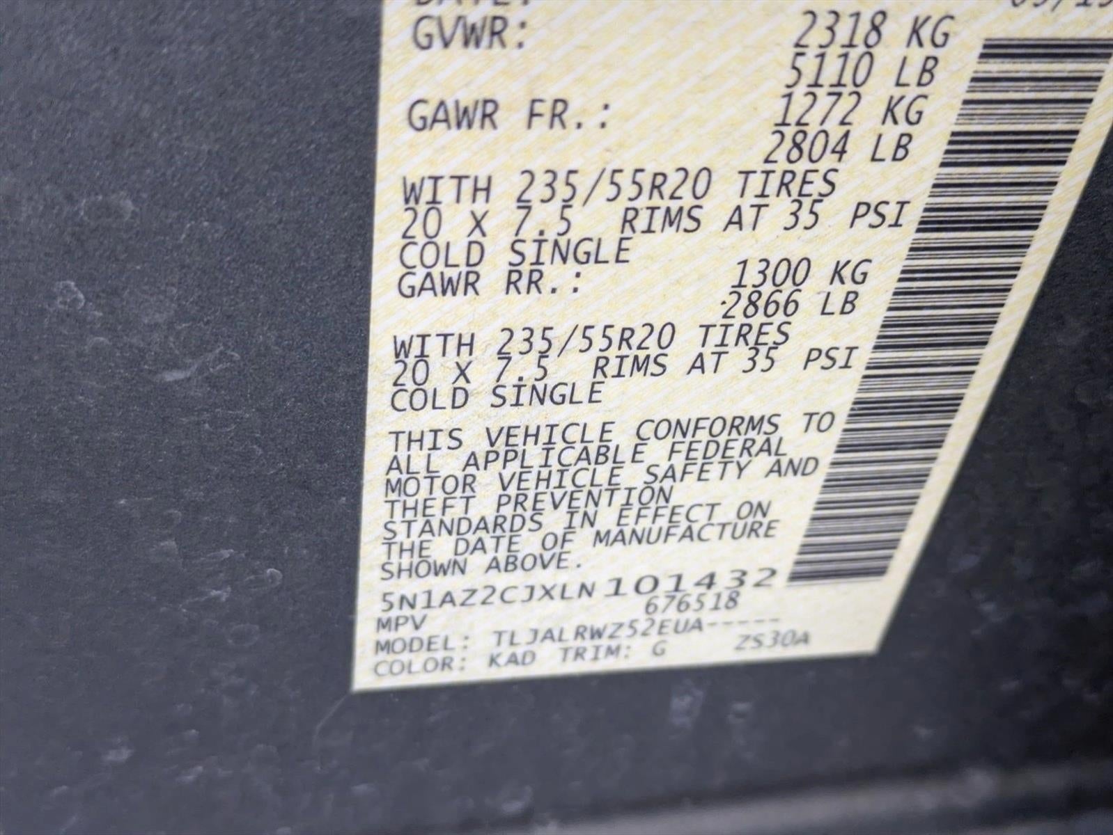 2020 Nissan Murano FWD SL